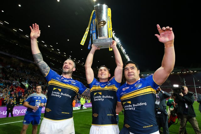 Leeds have won the most Super League titles and are the most efficient team in Grand Finals, winning 80 per cent of the ones they have competed in, with eight victories and two losses. They were also the last side to complete the treble, winning the Challenge Cup and League Leaders' Shield along with the Super League title in 2015.