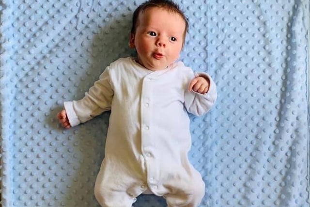 Sophie said: "My beautiful little lockdown baby, Rowan, born 29/03/2020 the first week of lockdown."