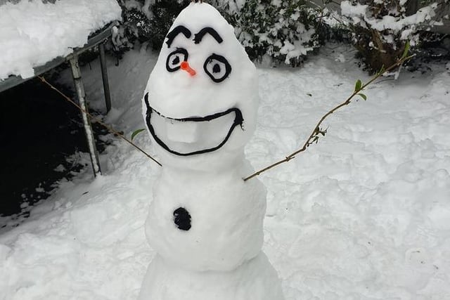 Olaf comes to Calderdale by Michelle Sooty