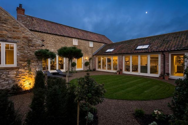 The barn conversion is in a quiet, rural spot on the edge of the village of Whenby, which is two miles from Sheriff Hutton and 13 miles from York
