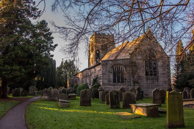 Hampsthwaite Church, on a sunny afternoon, taken by Jeannette Wilson.