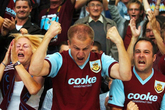 Burnley fans are in dreamland as the club's first ever Premier League game at Turf Moor results in victory over Sir Alex Ferguson's Manchester United.