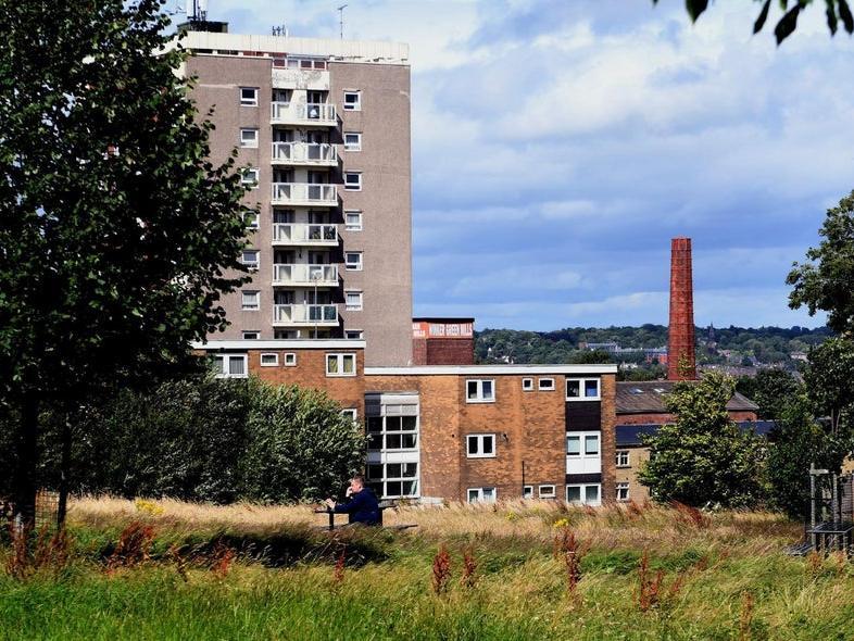 Wortley has seen rates of positive Covid cases fall by 100 per cent, from 165.4 to 0 cases per 100,000 people.