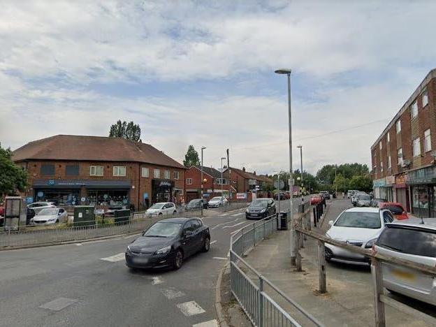 Hawksworth and West Park has seen rates of positive Covid cases fall by 100 per cent, from 142.0 to 0 cases per 100,000 people.