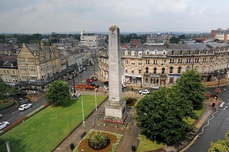 The fourth most common place people left the area for was Harrogate, with 1,534 departures in the year to June 2019.