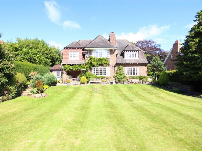 The house exudes a stylish charm