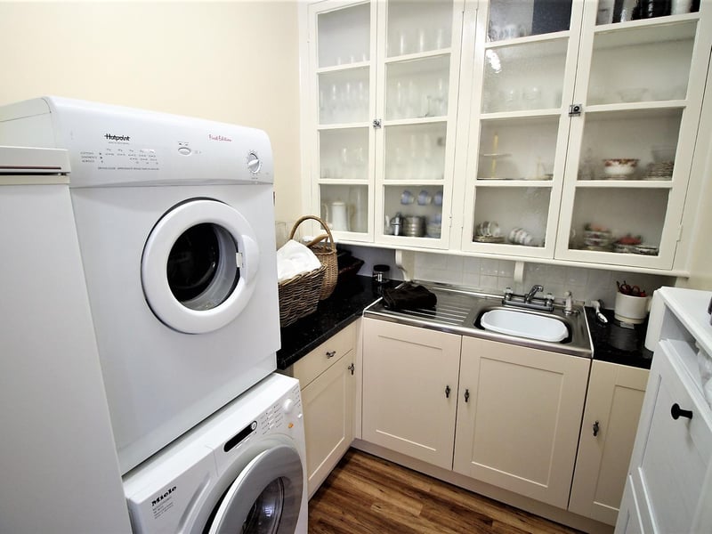 The utility room