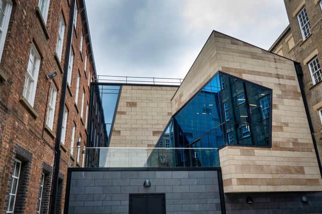 A nine-metre-high glazed atrium has been added.