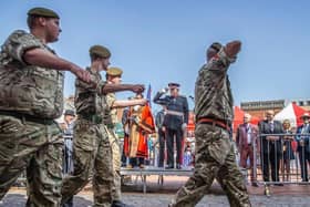 Armed Forces Day in Northampton, 2019. Photo: Kirsty Edmonds.