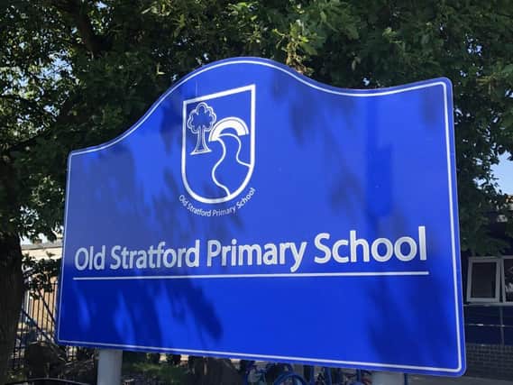 Old Stratford Primary School is one of the first schools in the county to see all it's children within the school grounds again.