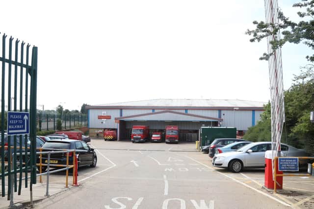 The depot in Midland Road, Wellingborough