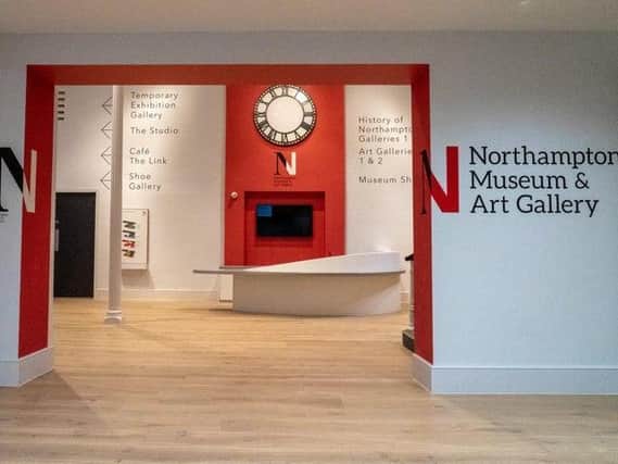 Northampton Museum & Art Gallery is expected to open by the end of the year.