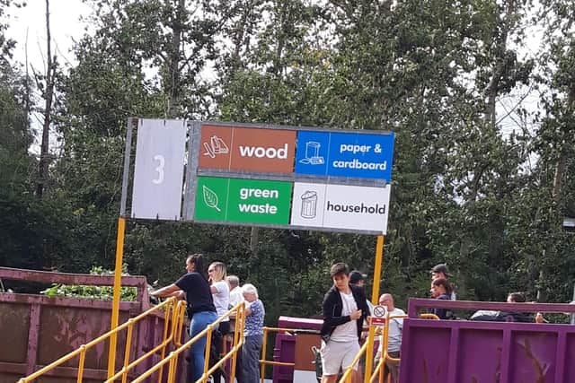 Members of staff did not stop tip users from being on the ramp at the same time as another user.