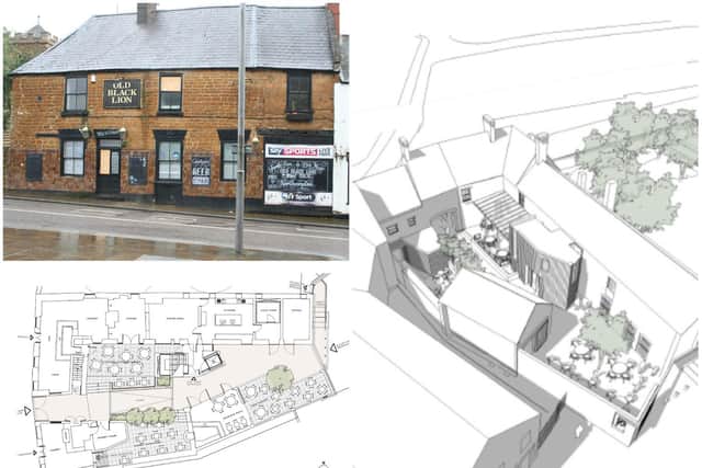 Plans are underway to renovate the Old Black Lion into a heritage centre.