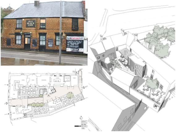 Plans are underway to renovate the Old Black Lion into a heritage centre.
