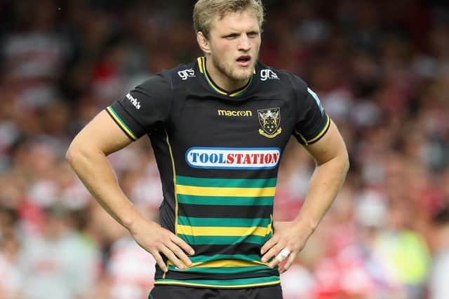 Jamie Gibson has left Saints after an impressive five years at Franklin's Gardens