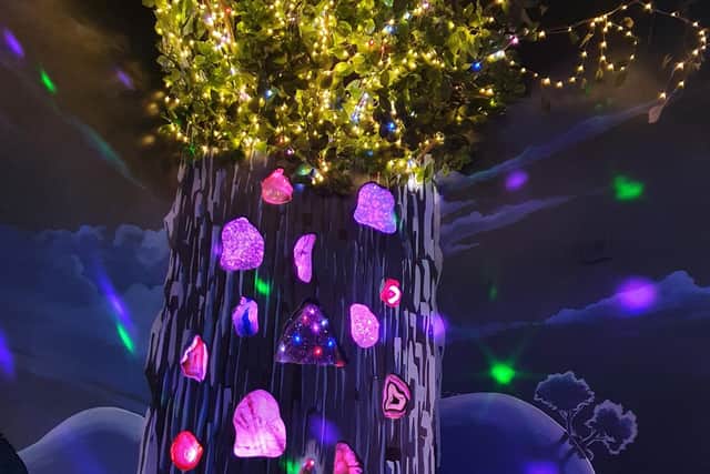 The magic crystal tree will be a hit with children.