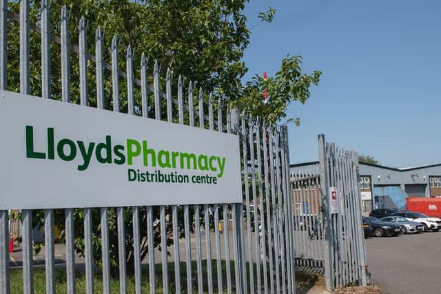LloydsPharmacy has taken over a warehouse on the Calvary Hill Industrial Estate, Weedon Bec, as a new online distribution centre