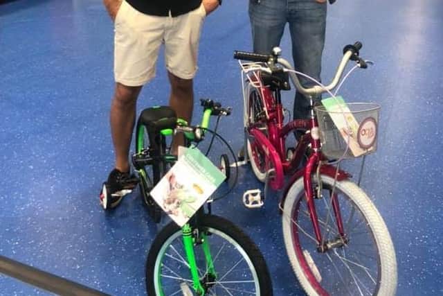 Smyths Toys replaced the destroyed bikes with new ones.