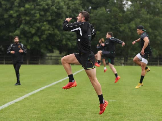 Saints have been in Stage 1 training at Franklin's Gardens since June 15
