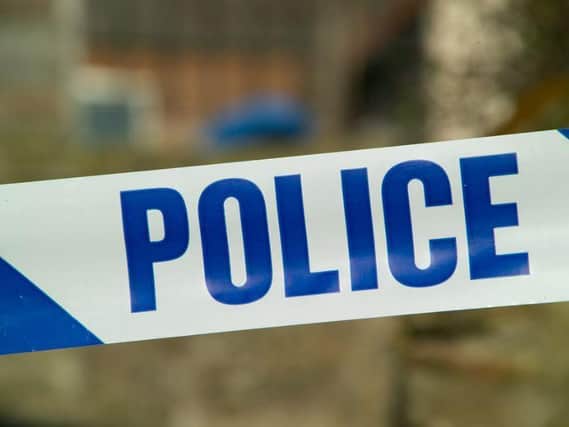 Police asnwered 999 calls to reports of a break-in near the town centre