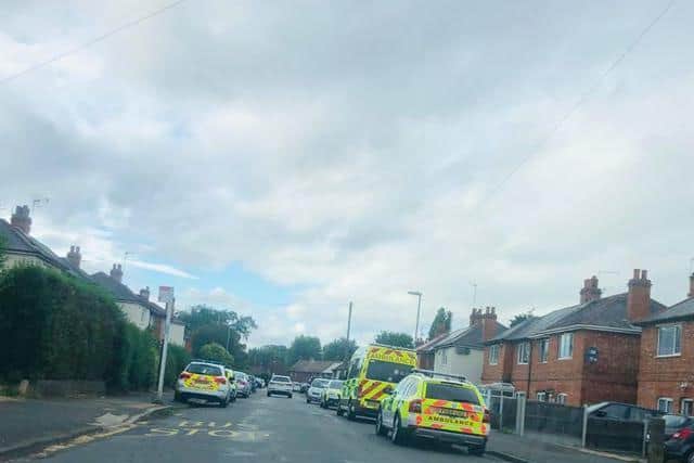 Police were called to the scene on Saturday (July 4).