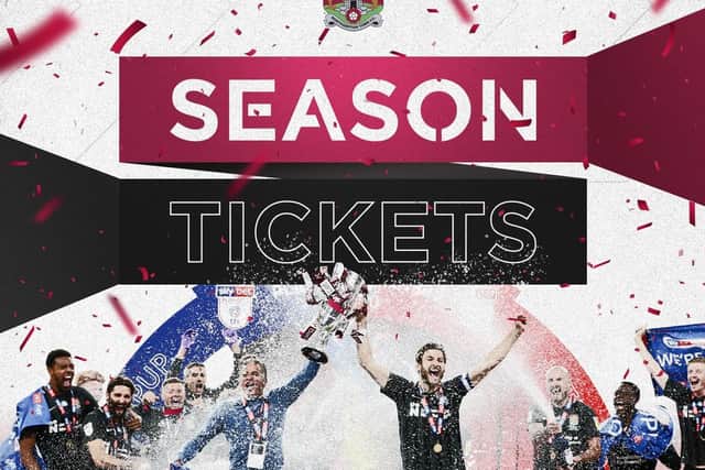 Cobblers will be back in League One next season.