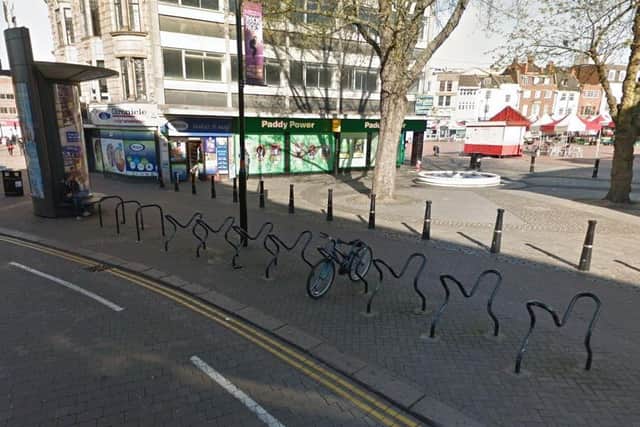 The 1,000 Trek bike was taken from cycle racks near the Market Square on Saturday