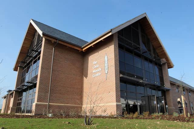 The Chris Moody Leisure Centre in Moulton closed due to coronavirus.