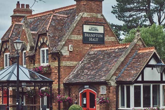 The Brampton Halt is one of Gary's favourite pubs as it has a man-made lake for customers to enjoy while sipping on a drink in the beer garden.