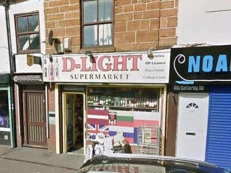 The D-Light Supermarket in Northampton