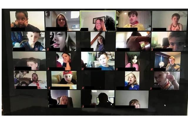 One of the 1st Hardingstone groups