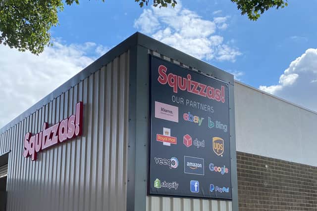 Squizzas' new fulfilment centre in Abington