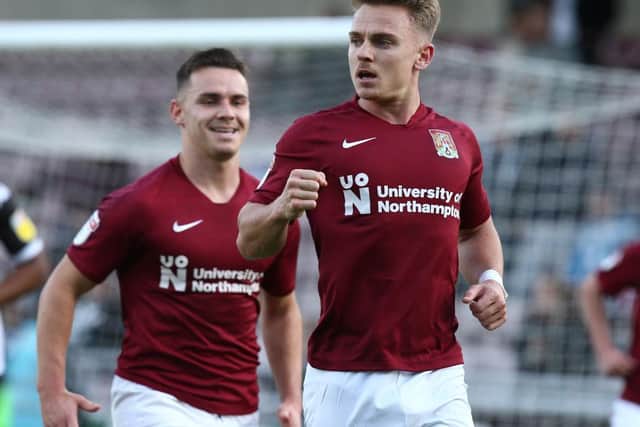 Sam Hoskins finished with 12 goals this season.