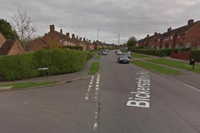 Sunday's incident happened in Bickerstaffes Road, Towcester, at around 5.30pm on Sunday night