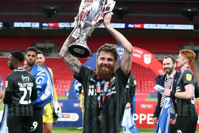 Paul Anderson finally got his chance to play at Wembley.