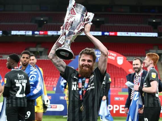 Paul Anderson finally got his chance to play at Wembley.