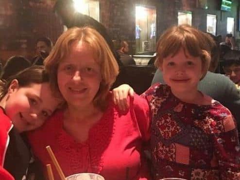 (L-R) Eve, Kim and Fae Scholefield