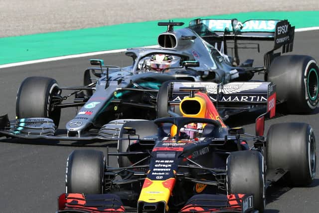 Verstappen and Hamilton battled for the win in Budapest in 2019
