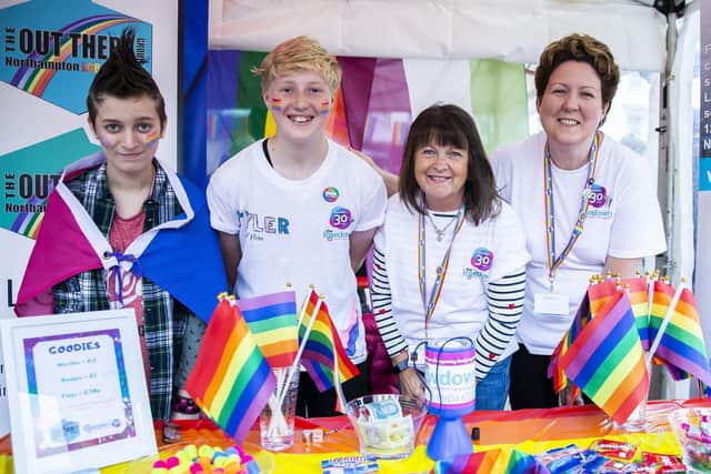 Last year Pride was bursting with colour and smiles in Northampton's Market Square.