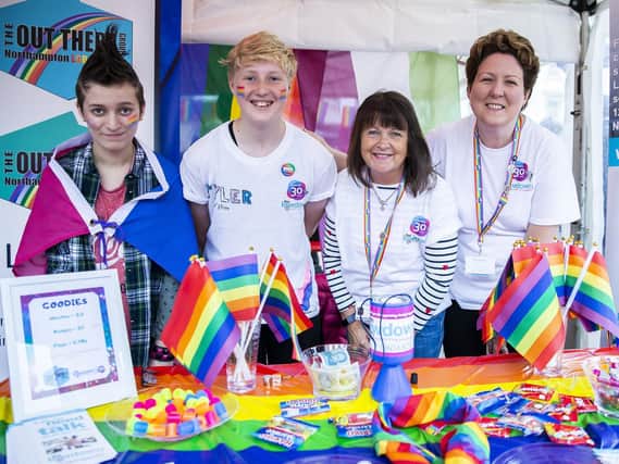 Last year Pride was bursting with colour and smiles in Northampton's Market Square.