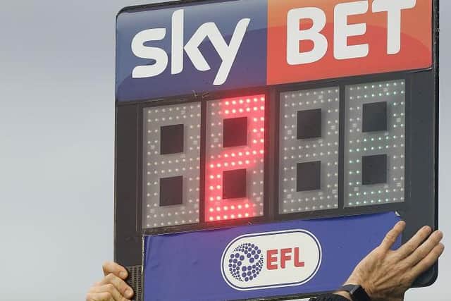 Cobblers could be allowed to make up to five subs in 2020-21.