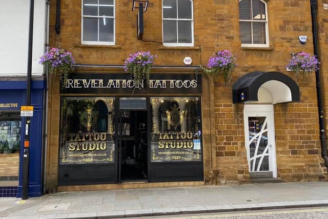 Revelation Tattoo Studio on Derngate, Northampton