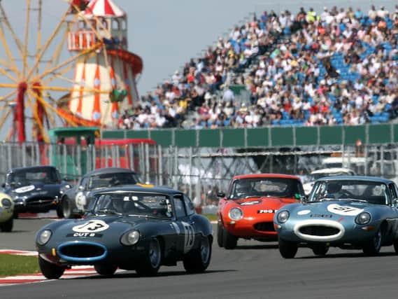 The Silverstone Classic attracts thousands of car lovers and vintage motors to the Northamptonshire circuit
