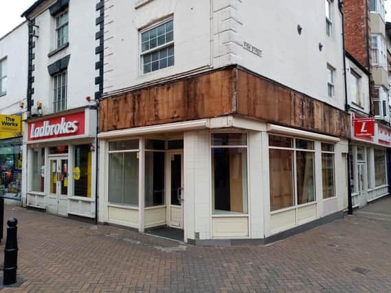 The Thorntons store in Northampton's Abington Street has closed down.