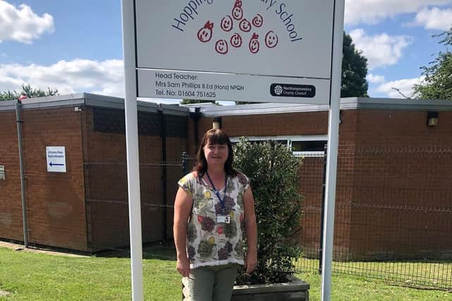 Hopping Hill Primary School head teacher Sam Phillips has left after 25 years