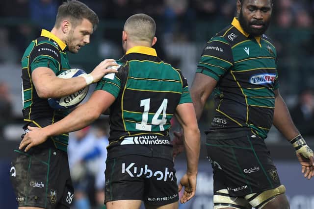 Saints will be bidding to claim the league title when rugby resumes