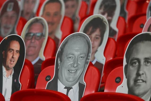 Former Cobblers bosses Graham Carr and Dave Bowen were also in the Wembley crowd. Photo: Getty Images
