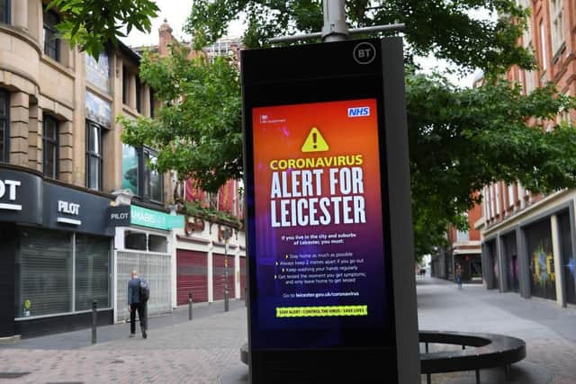 Leicester was forced back into lockdown on June 30. Photo: Getty Images