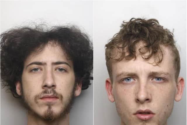 Kyron Smye (Left) fired a converted handgun at three men before stashing in the garden at Niall Kelly's (Right) house.